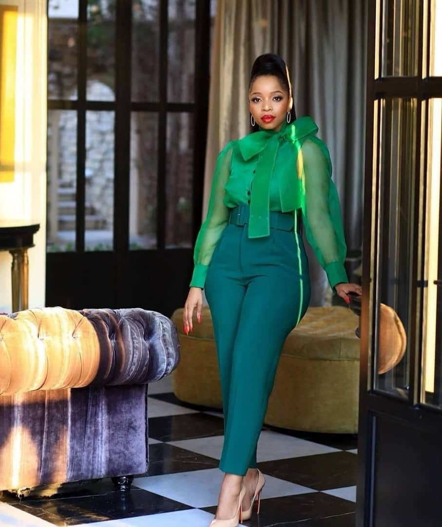 Damen elegante Anzughose Heidi-Mode