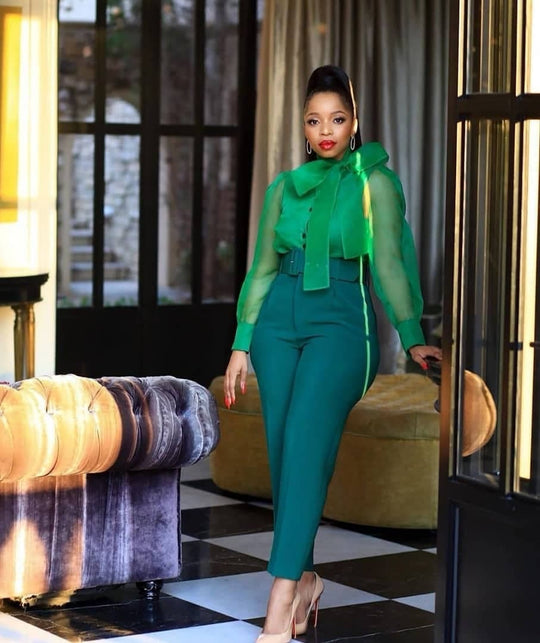 Damen elegante Anzughose Heidi-Mode