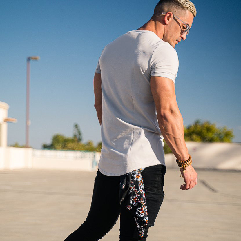 Herren Komfortables Fitness T-Shirt Heidi-Mode