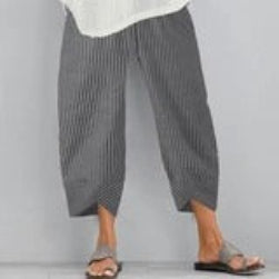 Heidi-Mode | Einfache, Lockere Damen 3/4 Hosen für Den Sommer