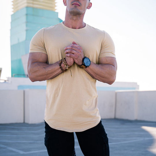 Herren Komfortables Fitness T-Shirt Heidi-Mode