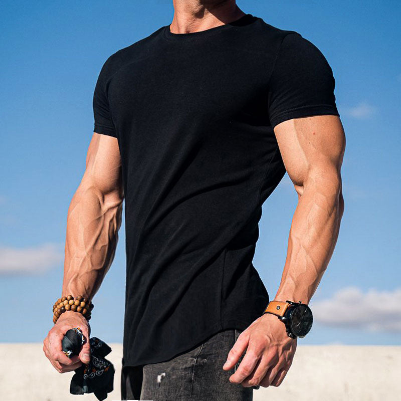 Herren Komfortables Fitness T-Shirt Heidi-Mode