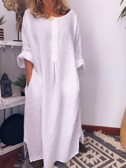 Damen Leichtes Sommerkleid Heidi-Mode