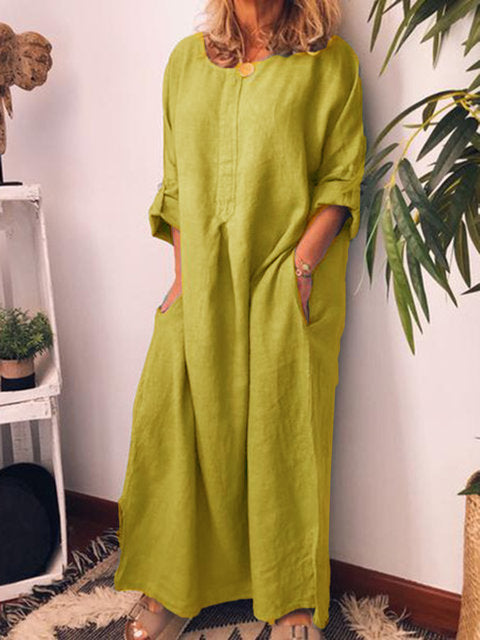 Damen Leichtes Sommerkleid Heidi-Mode