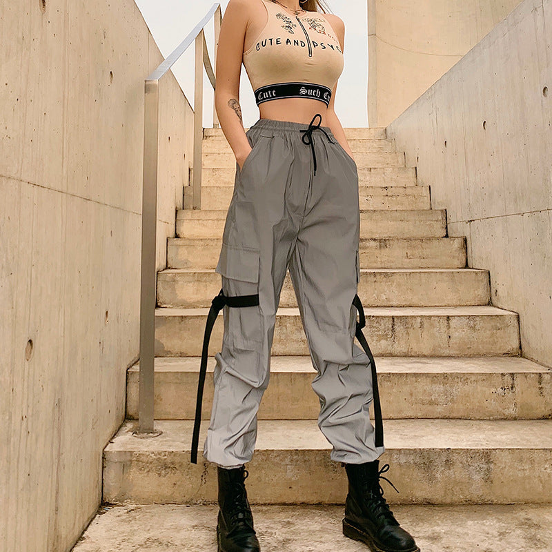 Damen moderne Cargo-Hosen Heidi-Mode