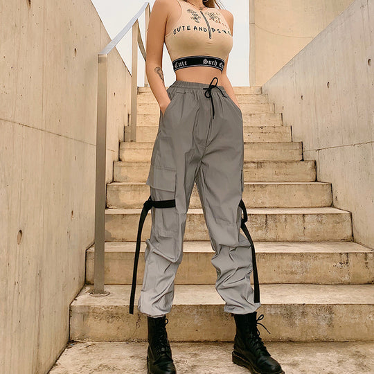 Damen moderne Cargo-Hosen Heidi-Mode