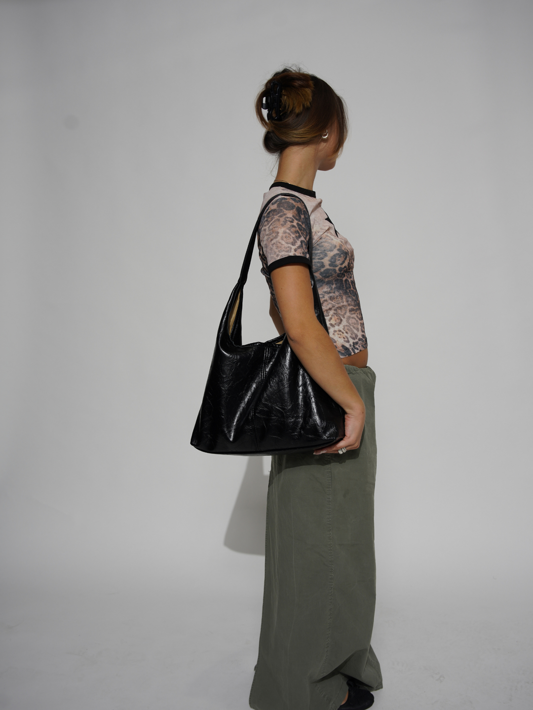 Distressed Leather Tote