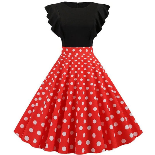 Heidi-Mode | Rockabilly-Kleid Ohne Ärmel