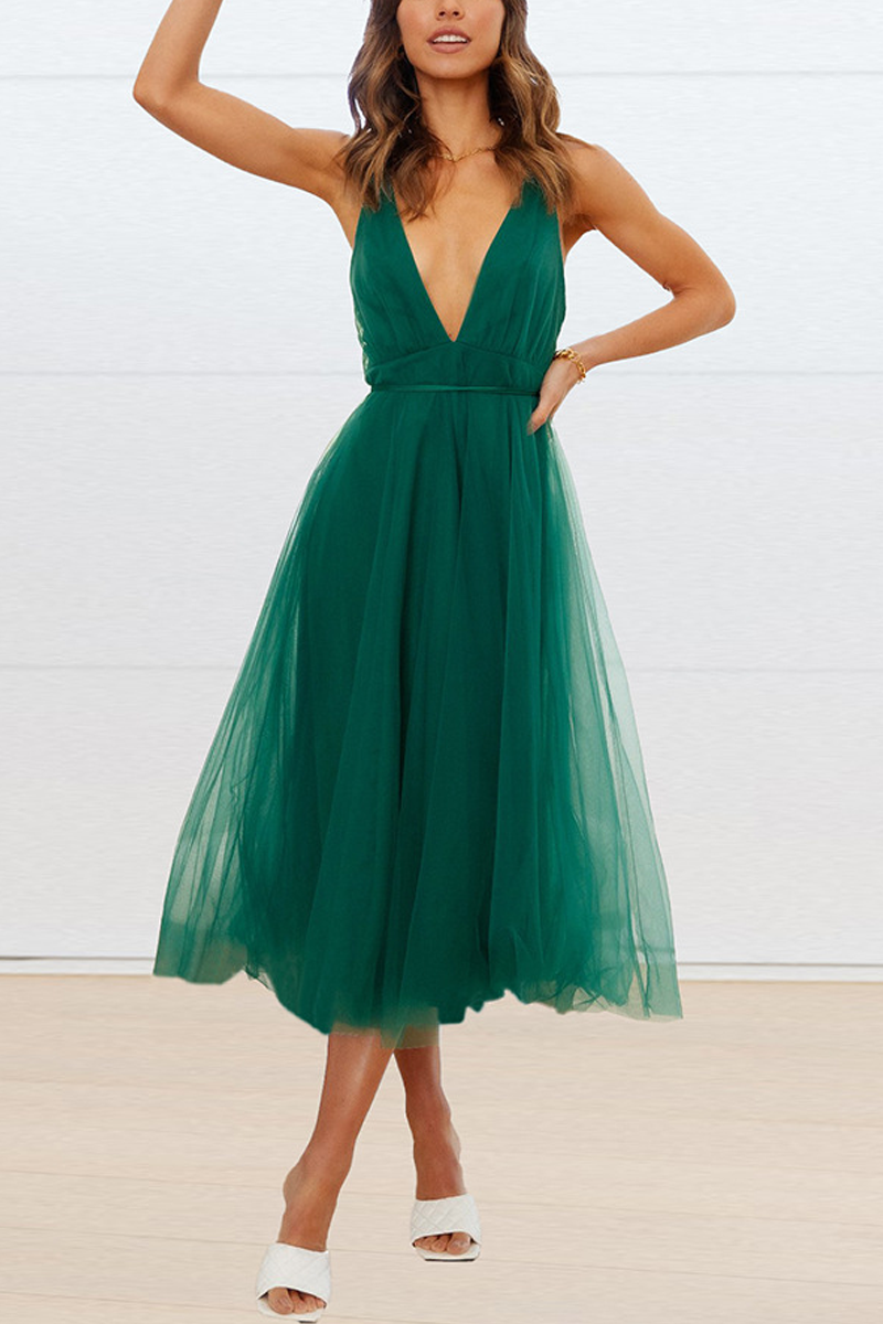 Heidi-Mode | Was Ich An Dir Mag Mesh Midi Kleid
