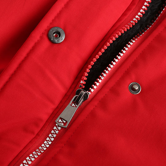 Heidi Mode | Damen Winter Parka Mit Kapuze Und Fleecefutter