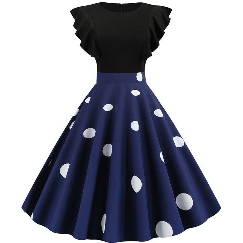 Heidi-Mode | Rockabilly-Kleid Ohne Ärmel