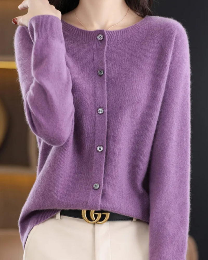 Heidi-Mode | Damen Langarm Strickjacke