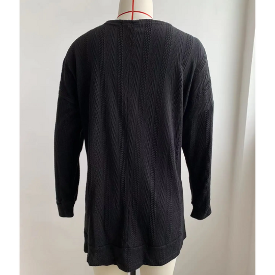 Heidi-Mode | Lange Strickjacken Damen Leichtgewicht Strickjacke mit Taschen