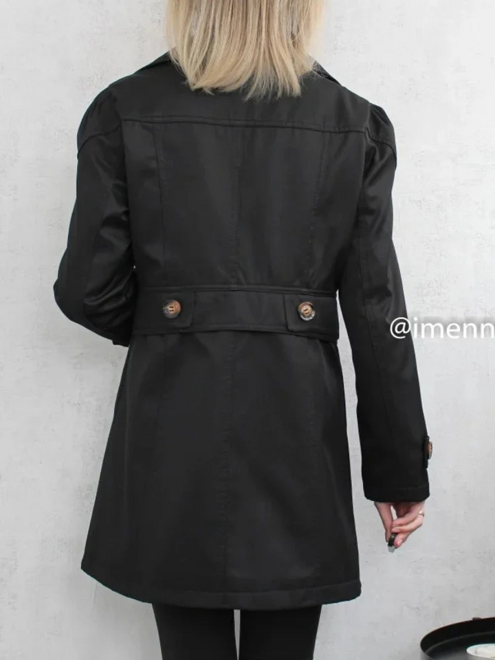 Kurze Trenchcoat Leichte Damenjacke