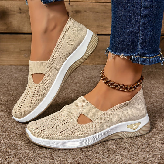 Lässige, atmungsaktive Slip-On-Sneaker