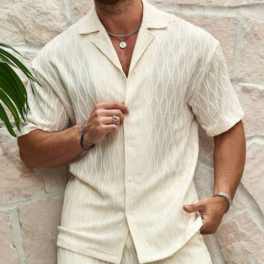 Heidi-Mode | Set Herren Sommer mit Hemd und Shorts