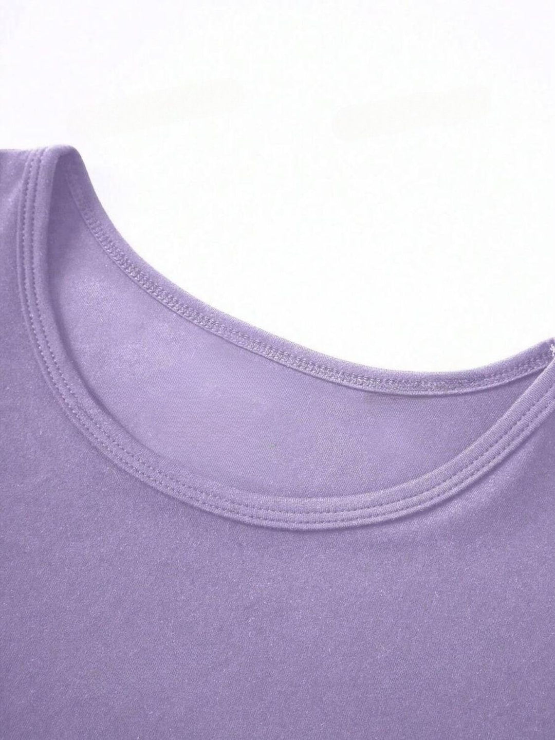 Heidi-Mode | Rundhalsausschnitt Kurzarm T-Shirt