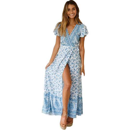 Heidi-Mode | Gedrucktes Sexy Kleid