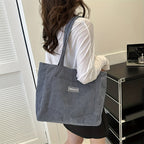 Elegante Damen Cordstoff Tasche | Heidi-Mode