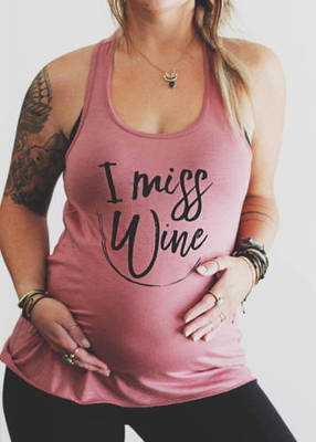 Damen Racerback Top mit lustigem Aufdruck Heidi-Mode