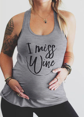Damen Racerback Top mit lustigem Aufdruck Heidi-Mode