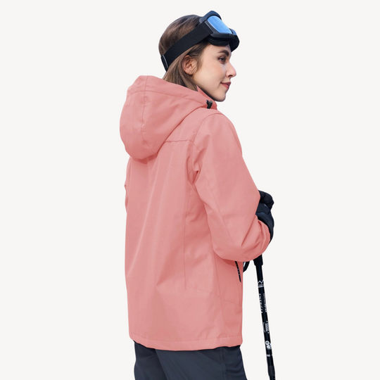 Heidi-Mode | Damen 3-In-1 Wasserdichte Skijacke