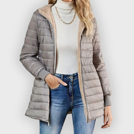 Heidi-Mode | Gestepptes Jacke Lockere Passform