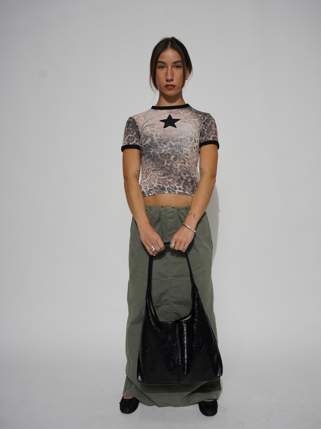 Distressed Leather Tote