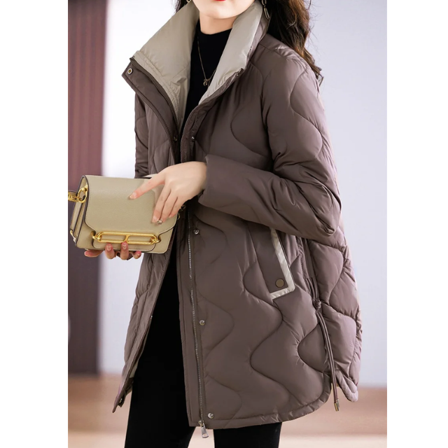 Heidi-Mode | Elegante gesteppte Jacke mit Stehkragen für einen Smart-Look Ideal für Herbst/Winter