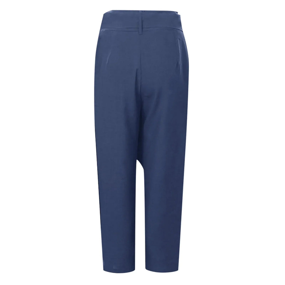 Heidi-Mode | High-Waist Wickel Bequeme Hose