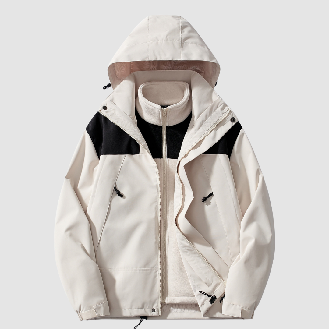 3-in-1 Fleece Winterjacke Komfort | Heidi-Mode