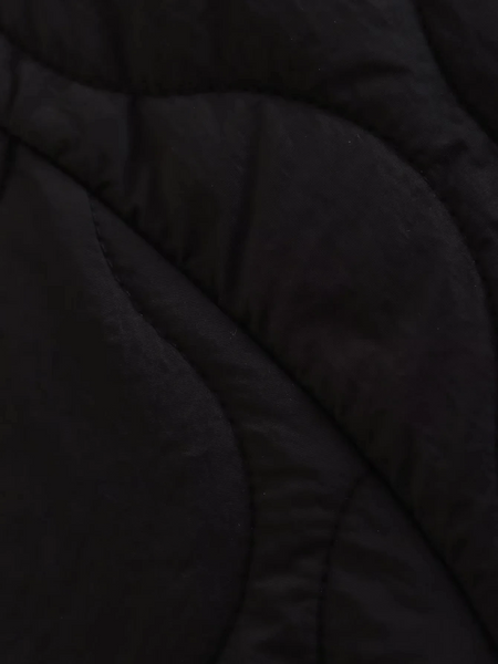 Heidi-Mode | Elegante Langarm-Steppjacke mit Ein-Knopf-Verschluss Ideal für Herbst/Winter