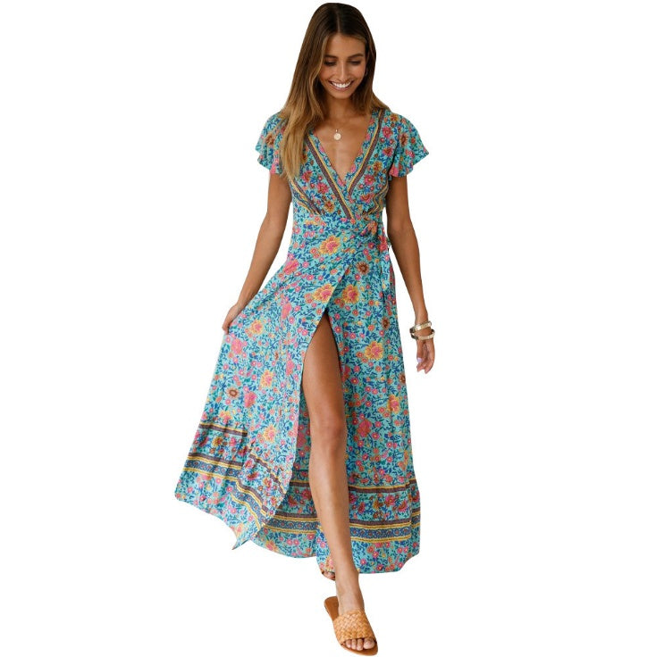 Heidi-Mode | Gedrucktes Sexy Kleid