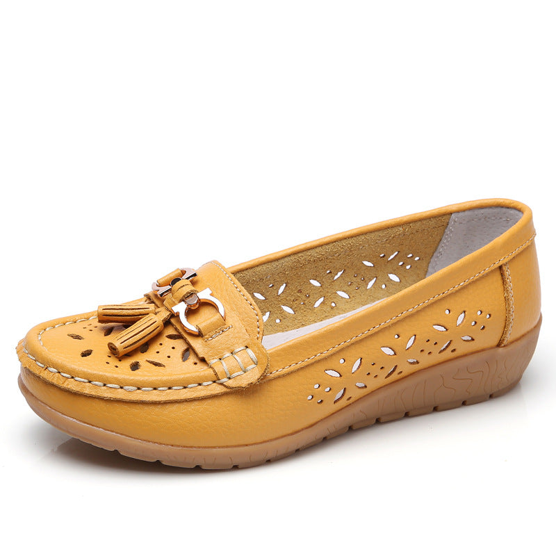Heidi-Mode Neue Weibliche Erbsen Slipper