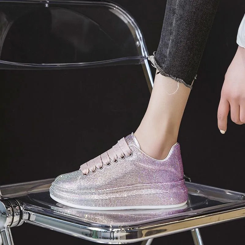 Heidi-Mode | Damen Sneaker mit Strass