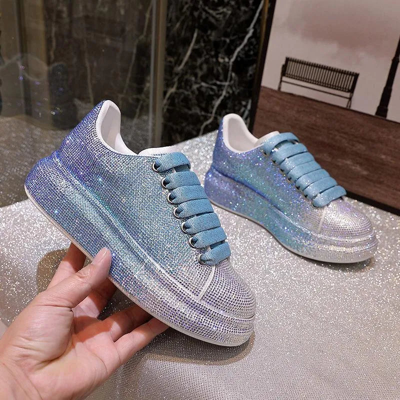 Heidi-Mode | Damen Sneaker mit Strass