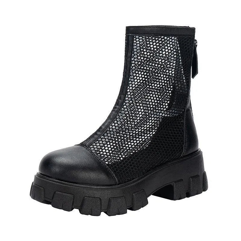 Heidi-Mode | Sommerstiefel mit Mesh