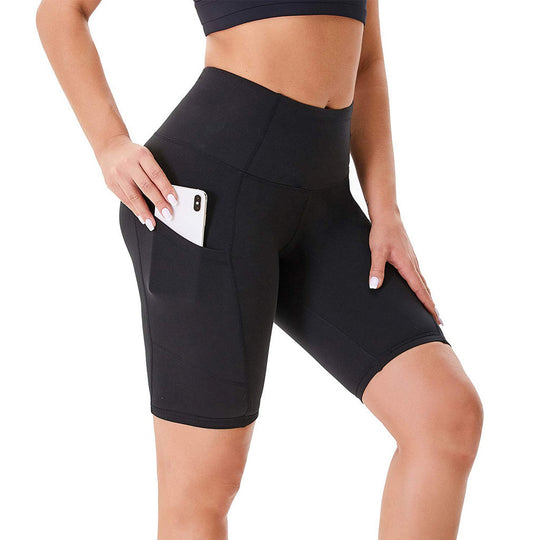 Zola | Doppelte Seitentasche Tight Yoga Shorts