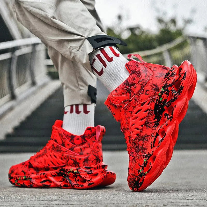 Heidi-Mode | Sporty shoes with camouflage sole
