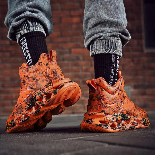 Heidi-Mode | Sporty shoes with camouflage sole