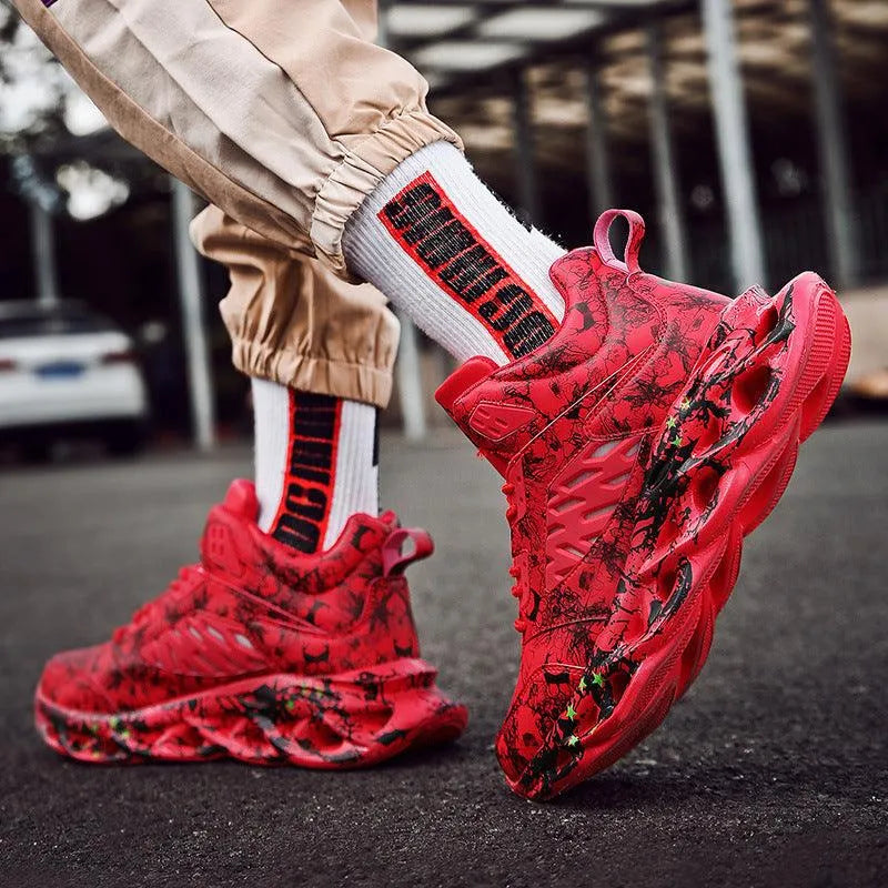 Heidi-Mode | Sporty shoes with camouflage sole
