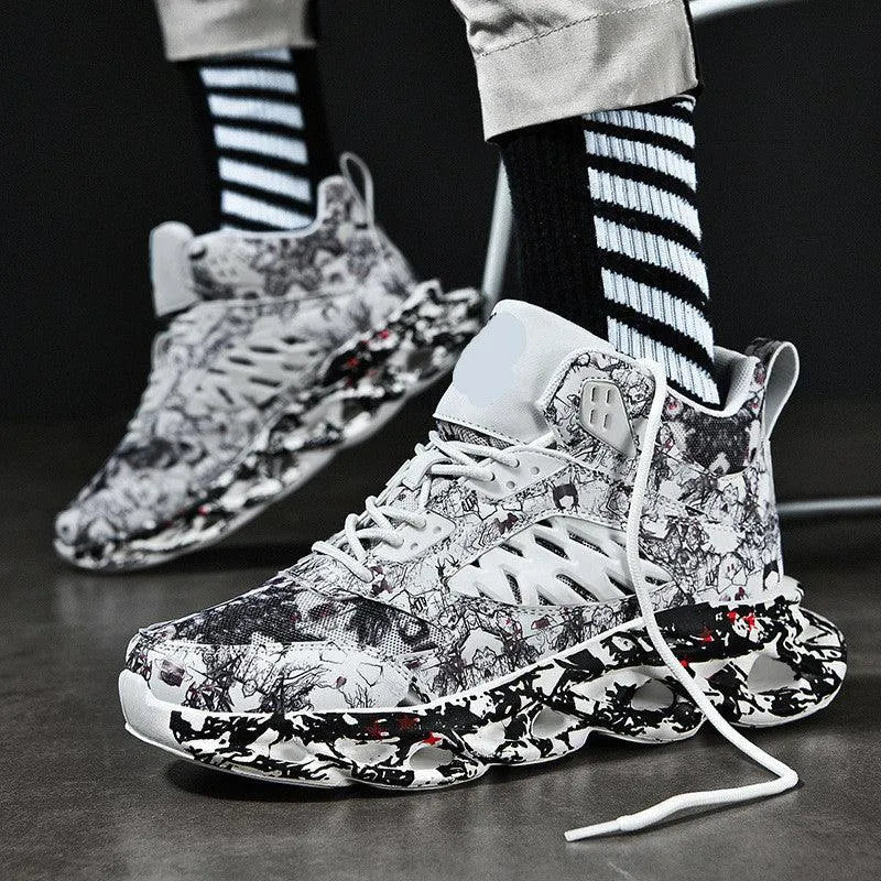 Heidi-Mode | Sporty shoes with camouflage sole