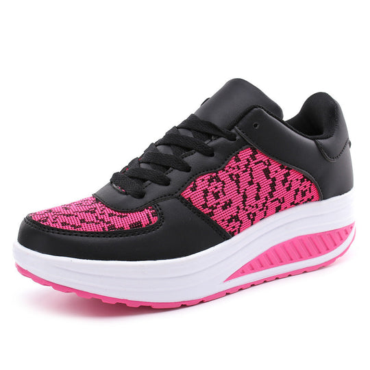 Heidi-Mode | Sportliche Plateauschuhe für Frauen mit Veganem Leder
