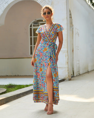 Heidi-Mode | Gedrucktes Sexy Kleid