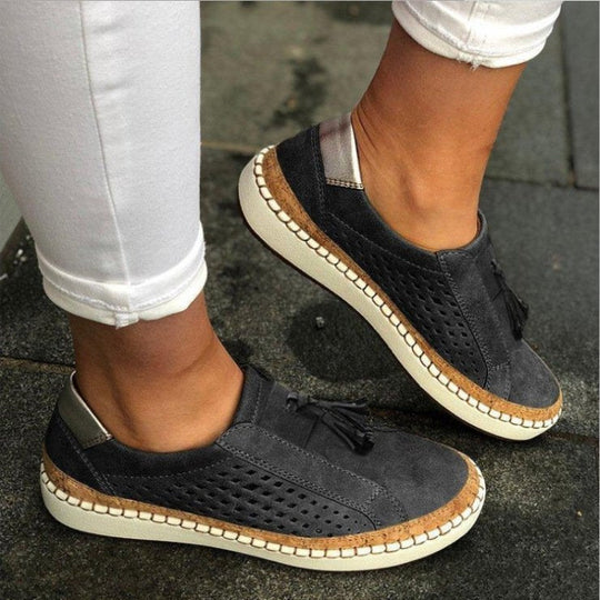Heidi-Mode | Luftdurchlässige Slip-Ons mit Orthopädischer Unterstützung