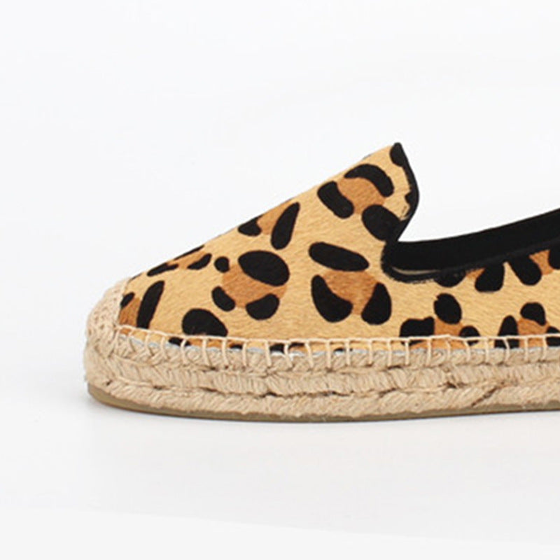 Heidi-Mode | Bequeme Lederschuhe mit Flachem Absatz für Damen