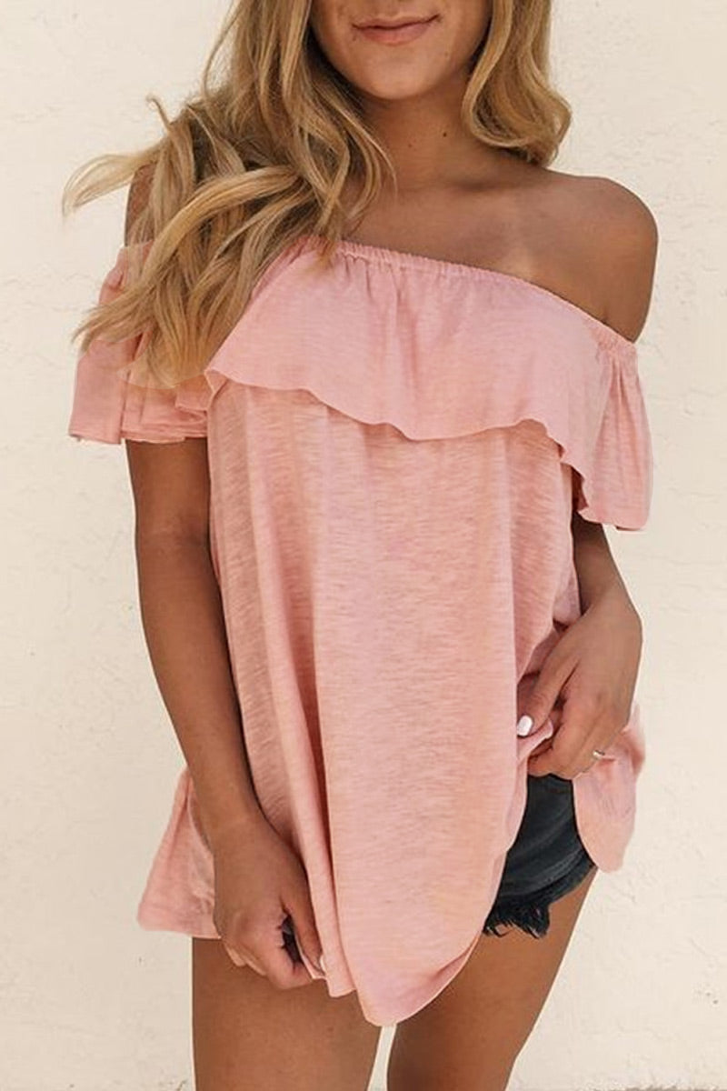 Mode Off-Shoulder Hemd