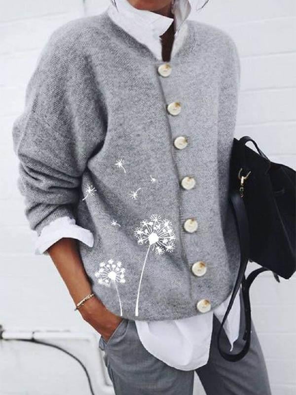 Heidi-Mode | Weste Casual Knopf Weste