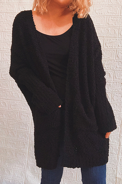 Schlichter und eleganter Winterpullover