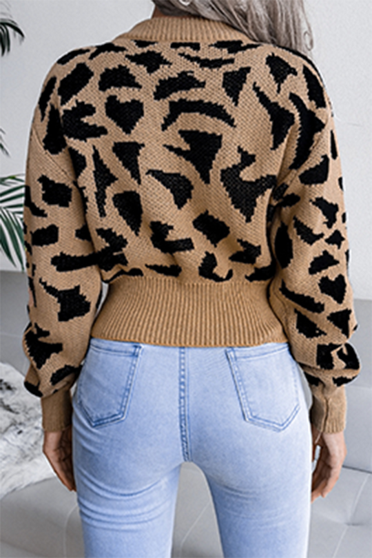 Heidi-Mode | Lässige Druck Patchwork Kontrast O-Hals Tops